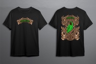 KAOS KICAU MANIA BURUNG CUCAK IJO BIG SIZE JUMBO