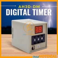 Digital Timer AH3D-DM Stable Performance AH3-DM Timer Digital Timer Relay Dual Mode Control Timer Sw