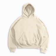 Oversized Boxy Hoodie Ivory Hoodie Oversized Hoodie Boxy Hoodie