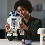 China Star Wars Series R2-D2 Robot Luke Skywalker Millennium Falcon Assembled Boy Building China Sta