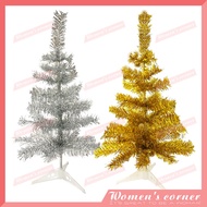 Golden silver Christmas tree,2ft/60cm /3ft/90cm Christmas tree,Christmas decorations