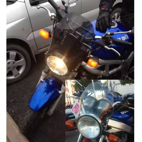 Wind Screen Motorcycle Windshield Windscreen For Suzuki SV650 SV1000 GSX1400 SV 650 1000 Bandit GSF6