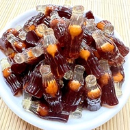 Gummy Cola Bottle-Shaped Popping Gummy Cola Bottle Gummy Casual Snacks Gummy Candy