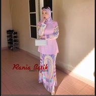 BATIK / MINI KURUNG BATIK / KAIN PASANG / BATIK COTTON / BATIK MURAH / BATIK LUKIS / BATIK KELANTAN 