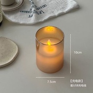 搖擺燈芯led電子蠟燭燈 創意模擬蠟燭小夜燈 臥室桌面裝飾氣氛燈