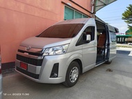 ผ้าม่านรถตู้หน้ายาว all new commuter มีแบบพร้อมรางและแบบเฉพาะผ้า ผ้าสีล้วน สีเทา-สีดำ-สีครีม