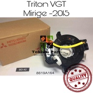 Original Mitsubishi Clock Spring Spiral Cable Triton VGT Mirige 2015 Airbag Horn 8619A164
