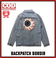 Backpatch Patch Bordir Besar Emblem Bordir Jaket Punggung Mishka