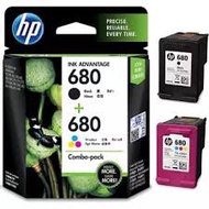 😍 ORIGINAL HP 680 INK BLACK &amp; COLOUR PRINTER CARTRIDGES