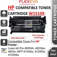 Compatible 151X Toner with NEW CHIP W1510X for Laserjet Pro 4003dn 4003dw 4003n MFP 4103dw 4103fdn 4