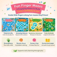 Fun Finger Maze Children's Book Search Games Maze Toy Book