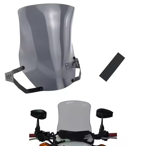Motorcycle Windscreen Wind Deflector Fit For Honda CRF250L 2013-2020 CRF250 L CRF300L 2021-2024 CRF 