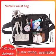 Nurse Pack Nursing Organizer Belt Nurse Apron Hip Bag Pouch Black Belt Bag for Nurses Nurse Bag
