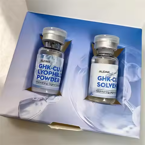 GHK-Cu Copper Peptide for Skin Regeneration & Anti-Aging - High Purity