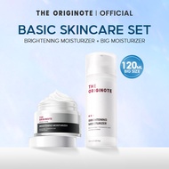 The Originote Niacinamide Brightening Moisturizer 120ml+50ml Daily& Travel Size Facial Gel Pelembap 
