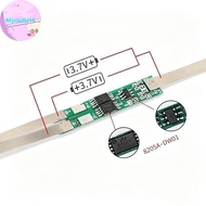 MyriadU 2S 7.4V BMS Protection Circuit for 18650 Batteries with 2A-9A Range Designed for Portable Ap