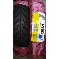 [100% ORIGINAL] VIVA FT390 80/90-17 TUBELESS TYRE