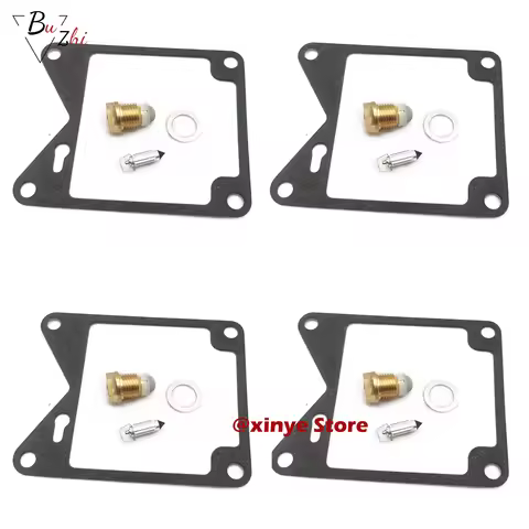 Motorcycle carburetor repair kit floating needle seat gaket parts for Yamaha XV1000 TR1 XV750 Specia