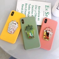 Cartoon 3D We Bare Bears Liquid quicksand Phone Case For iPhone X XS MAX XR 6 6s 7 8 Plus 5 5s se