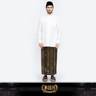 Sarung BHS Excellent Gold Motif E57 JGH Olive Muda 02
