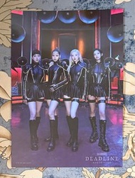滿額海報 BLACKPINK 演唱會周邊 香港場 Pop up Store滿額小卡  jisoo rose jennie lisa 香港限定海報 poster