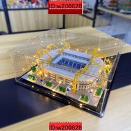兼容樂高足球場積木皇馬巴薩男生禮物成年高難度拼裝玩具建築模型