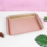 PRESTON Baking Square Pan gold 42 x 28 x 5 cm Thick