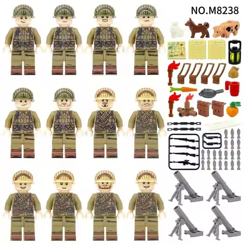 Building blocks, figures, toys, humanoid dolls, children's toys, birthday gifts, cartoon characters,