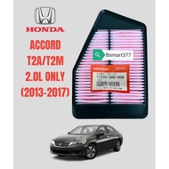 Honda enjine air filter accord t2a/t2m 2.0L (2013-2019)all model enjin air filter 17220-5do-008/1722