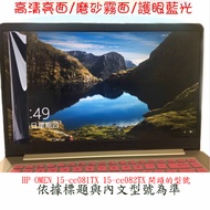 Hewlett-Packard Screen Protector HP OMEN 15-ce081TX 15-ce082TX Film Laptop