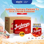 [Bundle of 18] Jusbeyu Sanitary Panties 5's