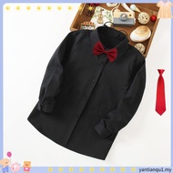 Baju Hitam Budak Lelaki Kostum Kanak-kanak Berusia 2-14 Tahun Boys Black Shirt 2-14-Year-Old Boy Per