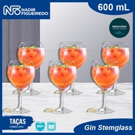 1 SET 6 PCS NADIR Foot Glasses Gin Tonic/NADIR Gin Glass/ Cocktail Foot GlassesGin Tonic Glass/Cockt