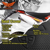 GAZGAS Waterproof Trail Seat Cover Anti-Seepage High Foam and Standard Foam Satriasaka Supermoto Mot