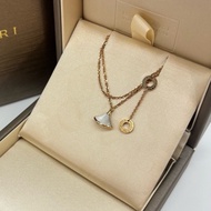 Bvlgari 白貝母扇子手鍊 白扇子手鍊 M/L