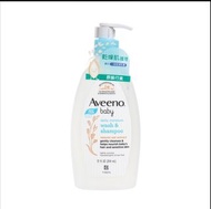Aveeno Baby Daily Moisturizng嬰兒天然燕麥沐浴洗髮露354ml