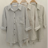 Three B’s- Striped Blouse
