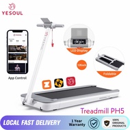 Xiaomi Yesoul PH5 Walking Pad Treadmill Foldable Smart Running Machine[ Global Edition, Authenticity Guarantee, Brushless Motor, Max Speed 12kmh, Zwift Available, Low Noise, APP Control ]
