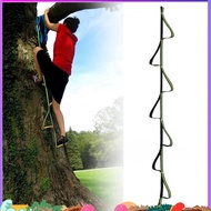 7 Rings Ascending Sling Rock Climbing Four-Step Etrier Rope Ladder Rise Mountain Deck Foot Pedal