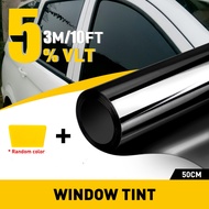 AUXITO Black Car Window Tint Film (50cm x 3m)
