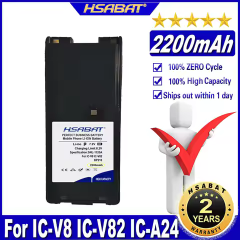 BP210 BP-210N BP-210 BP-209 NI-MH Battery for IC-V8 IC-V82 IC-A24 IC-A6 IC-F3G IC-F30 IC-F40 IC-F11 