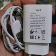 Charger Vivo Copotan Y33s 18Watt Tipe C bawaan Hp Originalnya bekasan