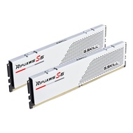 32GB (16GBx2) DDR5 5600MHz RAM (หน่วยความจำ) G.SKILL RIPJAWS S5 (INTEL XMP) (MATTE WHITE) (F5-5600J2834F16GX2-RS5W) // แรมสำหรับคอมพิวเตอร์ PC