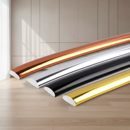 Self-adhesive 1M Mirror Frame PVC Trim Wall Molding Line Metal Decor Strip Background Ceiling Design