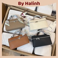 Soft Togo Leather Cross-Handle Box Bag