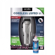 Andis Cordless USPRO Li Adjustable Blade Clipper (Free Andis Clipper Oil)(1 year warranty)