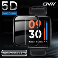 5D Full Screen Protector for Realme Watch 3 Pro Scratch resistant Protective Film Cover for Realme W