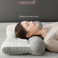 MESHOPMY Orthopedic Deep Sleep Pillow, Non-Collapse Neck Massage Sleep Apnea Pillow,  Cervical Suppo