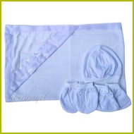 ▰ ✅ ↖ PRANELA RECEIVING BLANKET WITH BONET SET MITTENS BOOTIES BONET