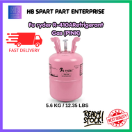 FU RYDER R410A Refrigerant Gas 5.6kg 12.35LBS High Purity Aircond Gas Freon
